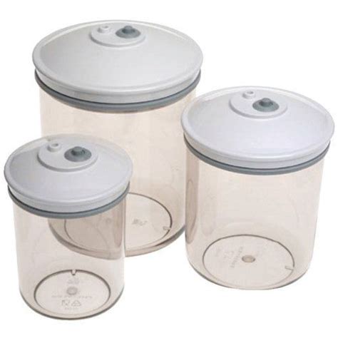 3pc Round Canister Set by Tilia. $24.95. FoodSaver T02-0052-01 3pc ...