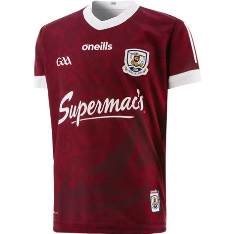 Galway GAA Kids' Home Jersey 2021/22 | oneills.com