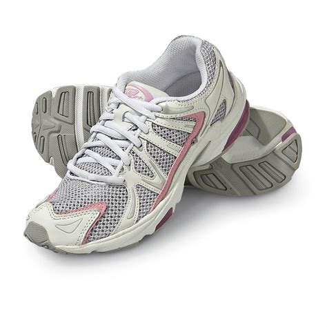 Women's Marathon Running Shoes, White / Pink - 178430, Running Shoes ...