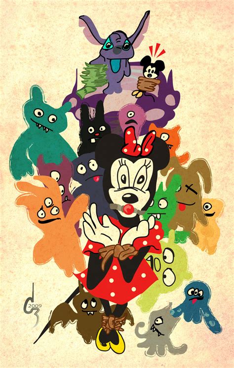 Ugly Dolls v. Mickey Mouse by jackcrowder on DeviantArt