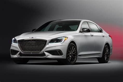 Genesis G80 Sport debuts with 365 hp 3.3L biturbo V6 2018 G80 Sport ...