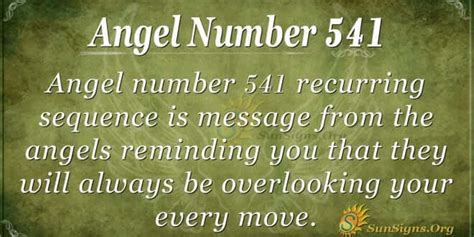 Angel Number 541 Meaning: Always Think Twice - SunSigns.Org