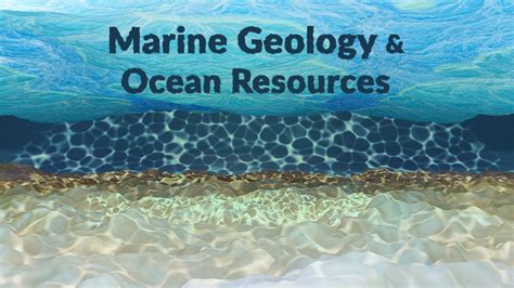 Marine Geology & Ocean Resources (E) - YouTube