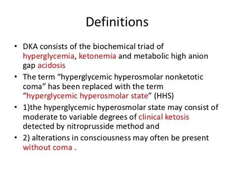 Hyperosmolar hyperglycemic state