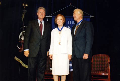 File:Jimmy and Rosalynn Carter receive Presidential Medal of Freedom ...