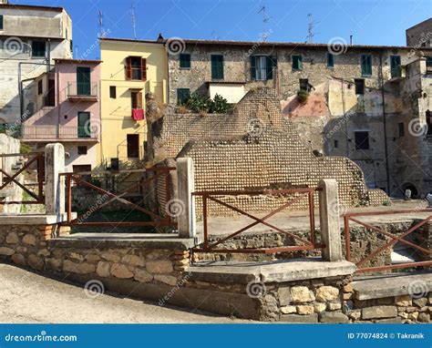 Old Town of Terracina, Italy Stock Photo - Image of town, window: 77074824