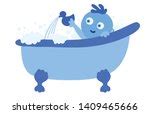 Baby Boy In Bathtub Free Stock Photo - Public Domain Pictures