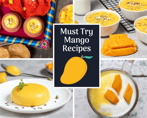 12 Mango Recipes To Try This Summer! - Indian Vegetarian Recipes By ...