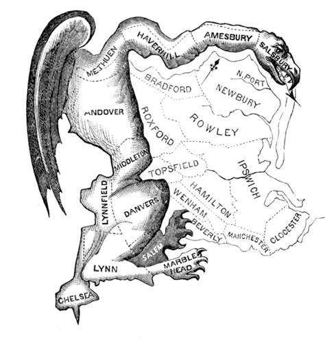 Map Monday, gerrymandering US congressional districts