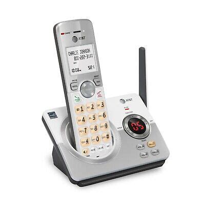 AT&T EL52119 Cordless Home Phone w/ Answering System, Call Blocking 1 ...