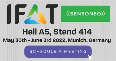 SENSONEO at IFAT Munich 2022