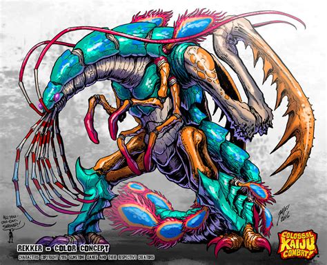 Colossal Kaiju Combat - Rekker by KaijuSamurai on DeviantArt