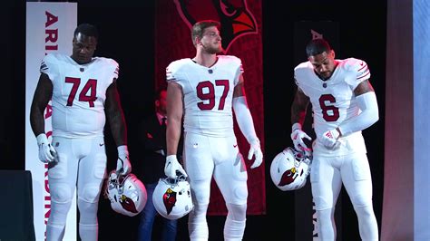 Arizona Cardinals' James Conner, on the team's new uniforms