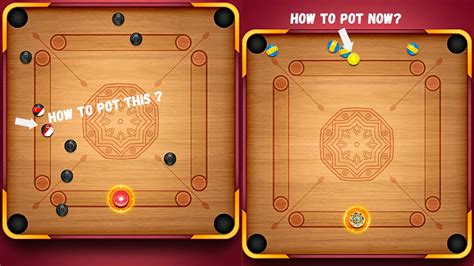 Carrom pool/ Trick shots - YouTube