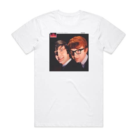 Peter and Gordon Peter And Gordon Album Cover T-Shirt White