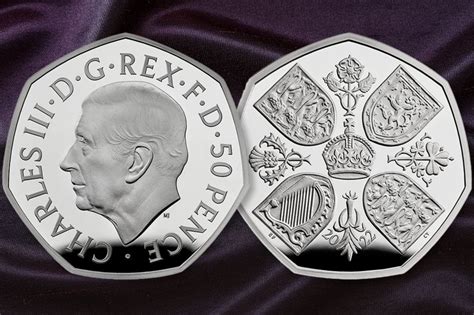 Royal Mint introduces new King Charles III 50p coin - Brig Newspaper