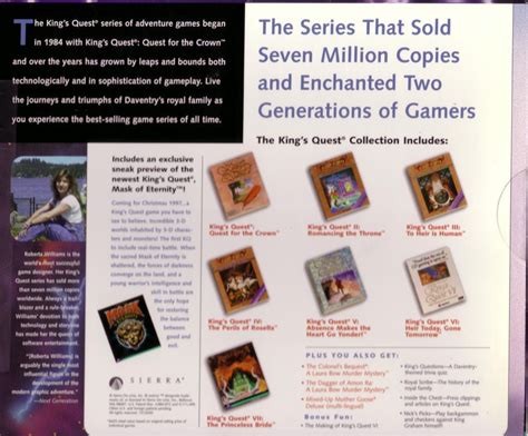 King's Quest: Collection Series cover or packaging material - MobyGames