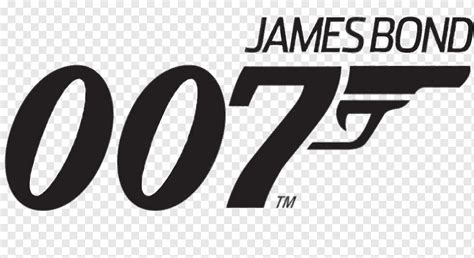 007 logo James Bond, ikon logo emoji, merek ikonik, png | PNGWing