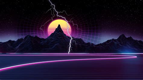 Neon Ultrawide Grid 4k VaporWave HD Desktop Wallpaper: Widescreen: alta definición: pantalla ...