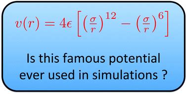 The Lennard-Jones potential: when (not) to use it - Physical Chemistry Chemical Physics (RSC ...