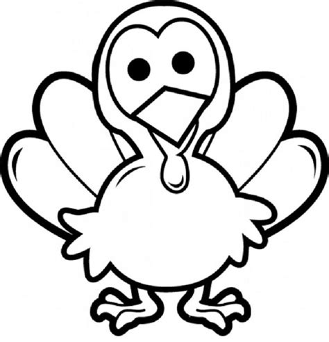 baby turkey coloring pages | Turkey coloring pages, Thanksgiving clip art, Turkey clip art