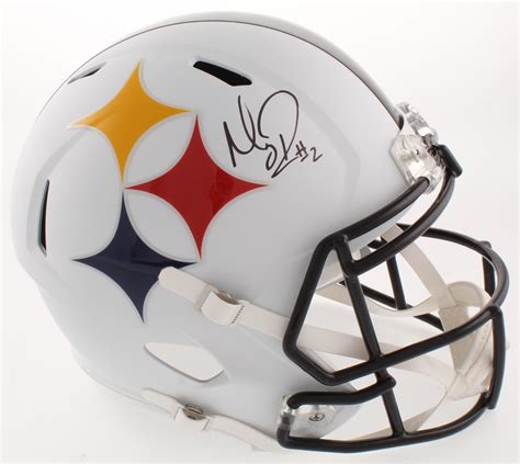 Mason Rudolph Signed Pittsburgh Steelers Full-Size AMP Alternate Speed ...