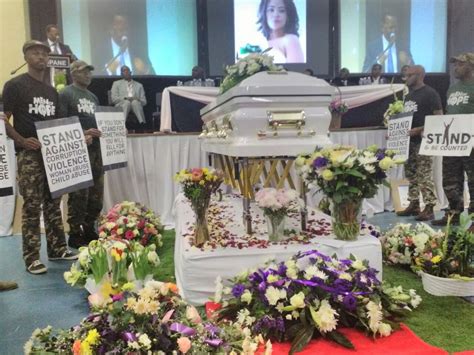 Pics! Karabo Mokoena finally laid to rest.