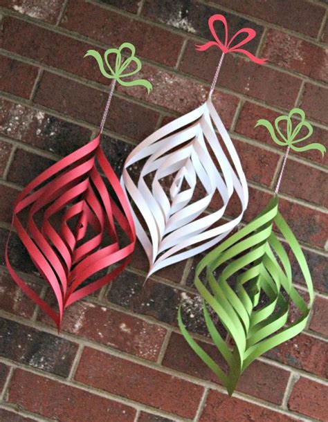 40+ DIY Christmas Decorations You can Easily Pull Off | Paper christmas decorations, Diy ...