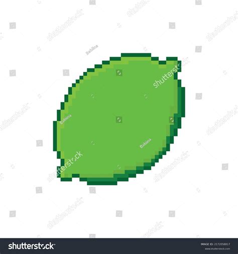 Whole Lime Vector Icon Pixel Art Stock Vector (Royalty Free) 2172058817 | Shutterstock