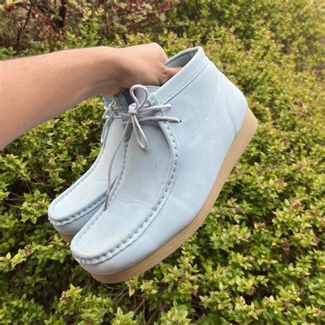 Men's Blue Boat-shoes | Depop