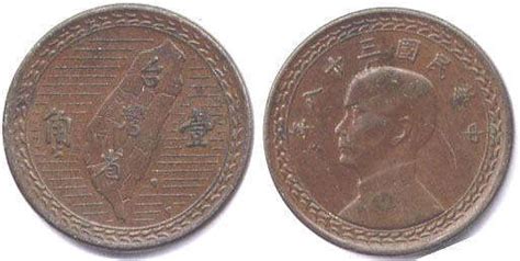 Taiwanese coins - catalog with pictures and values online free