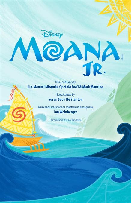 Moana JR. Poster | Theatre Artwork & Promotional Material by Subplot Studio