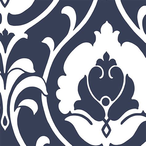 🔥 [40+] Navy Blue Damask Wallpapers | WallpaperSafari