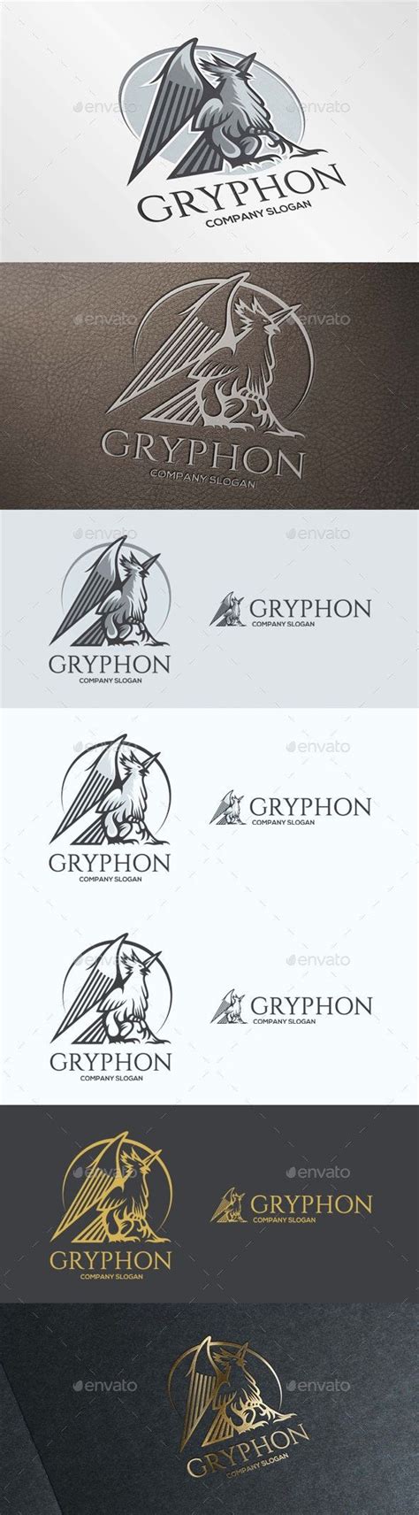 Gryphon Logo Template: Animal Logo Design Template by sukim. Logo ...