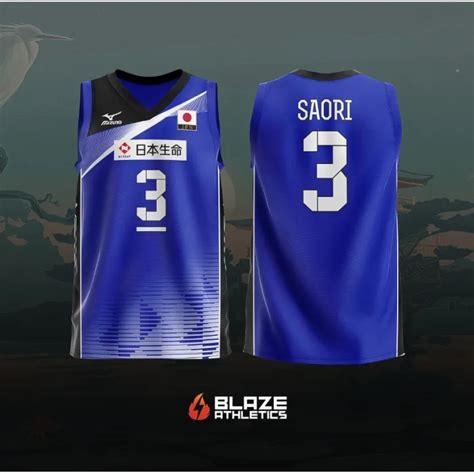 BLUE Japan Women's Volleyball Team Jersey (PRE-ORDER) | Lazada PH