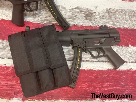 HK MP5 .22 Spare Magazine Pouch Sling - holds 3 mags – The Vest Guy