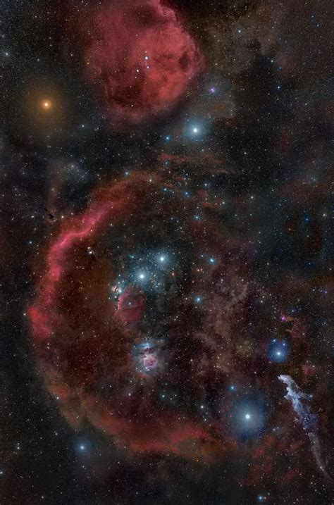 Barnard's Loop: Emission Nebula in Orion – Constellation Guide