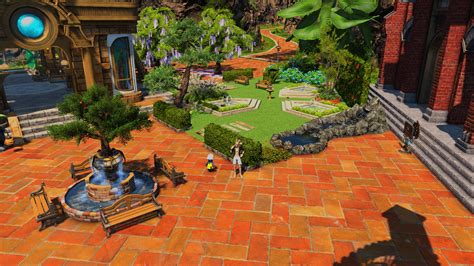 The new Elpis Fountains make such cute gardens, updated my island! : r ...