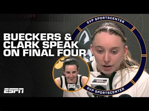 Caitlin Clark & Paige Bueckers react to Iowa vs. UConn in the Final ...