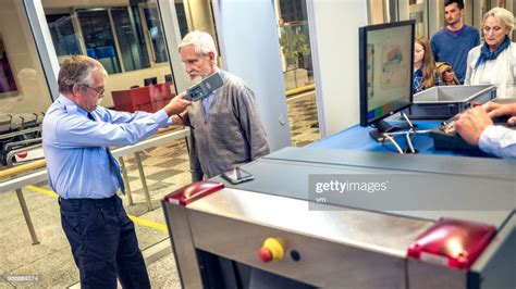 Airport Security Check High-Res Stock Photo - Getty Images