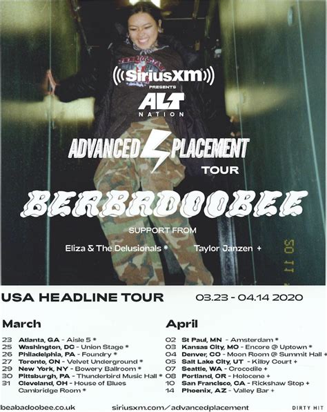 Beabadoobee announces first headlining tour