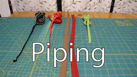 Piping | Sewing Tutorial | Sew What's New - YouTube