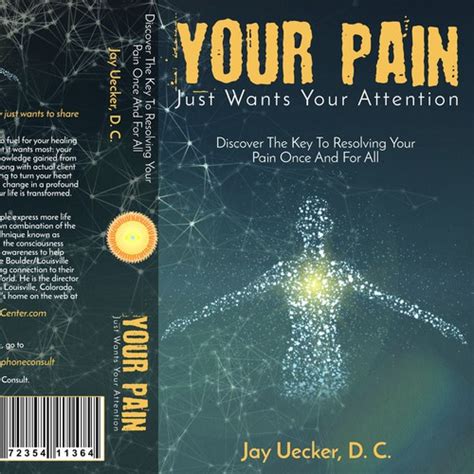 Designs | Book cover: pain is bound up, intelligent energy that, once catalyzed, becomes the ...