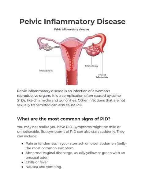 Pelvic Inflammatory Disease by anshuagarwal - Issuu