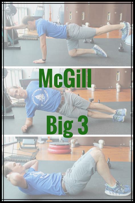 McGill Big 3 -- Simple Back Exercises — Heppe Chiropractic