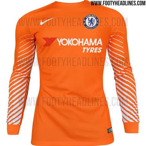 Chelsea goalkeeper kit for 2017/18 campaign leaked online