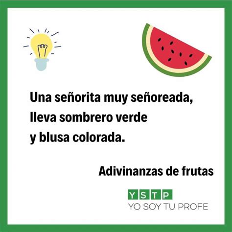 10 adivinanzas de frutas para retar a los más pequeños de la casa - Yo ...