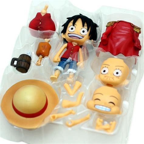 Retail One Piece Monkey D Luffy Nendoroid Series ,PVC Figure 14cm Heigh,For Christmas from Kate ...