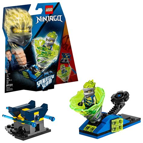 LEGO Ninjago Spinjitzu Slam - Jay 70682 Tornado Spinner Toy (72 Pieces ...