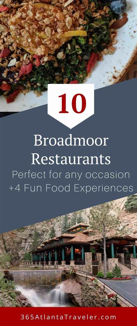 The Perfect Broadmoor Restaurants for the Occasion (+4 Bonuses) | Recipe | Broadmoor colorado ...